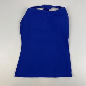 Prana Women's Size XS Tank Top Built In Sports Bra Blue/Purple